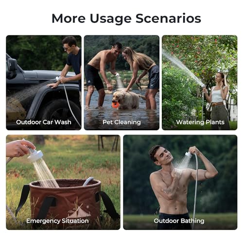 MAX Shower Ultralight Rechargeable Outdoor Shower Pump