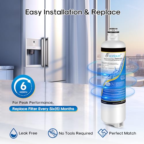 BORPLFTR50 Refrigerator Water Filter Replacement for Bosch Ultra Clarity Pro 11032531 (2 Count)