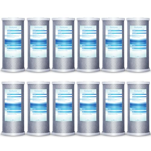 10 Inch Carbon Block Whole House Water Filter (12 Count)