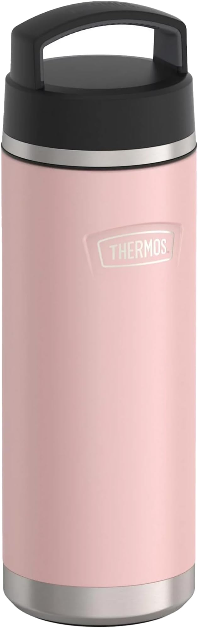 Sunset Pink-24 oz Stainless Steel Water Bottle w/Screw Top