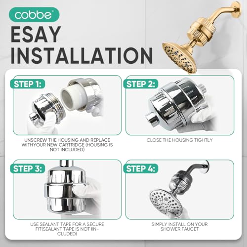 HD HEAVY DUTY High Output Shower Filter