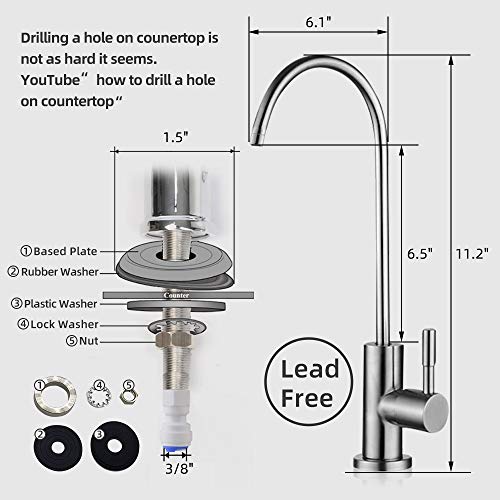 5 Stage Reverse Osmosis RO Drinking Water Filter System