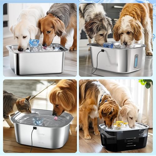 Dog Water Fountain Filters Replacement 4 Packs