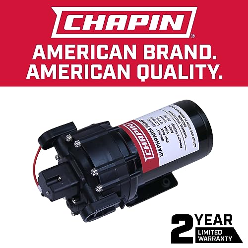 6-9216 12V/5.0 GPM 60 PSI Self-Priming Diaphragm Water Pump for ATVs, Marine, Boating, Water Supply, Camping, RV Recreation & Boom Spray Systems