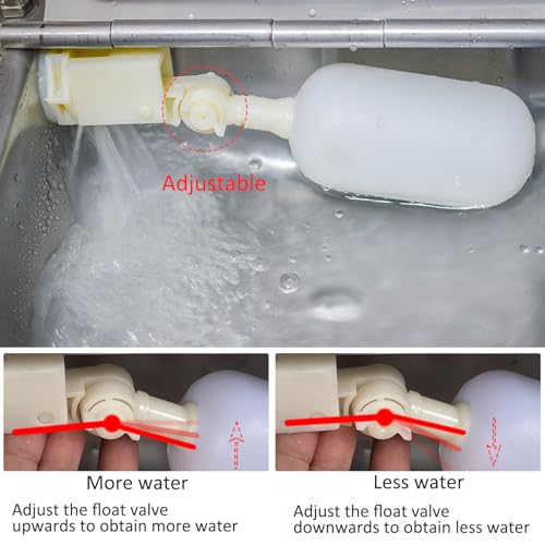 Automatic Water Dispenser for Dog Water Bowl Dispenser Large Size Stainless