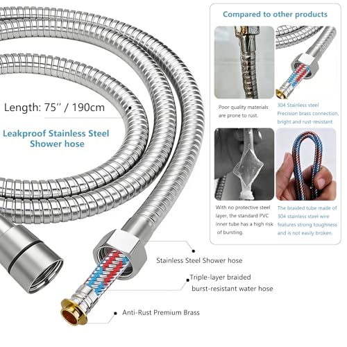 Filtered Shower Head with Handheld (12 Count)