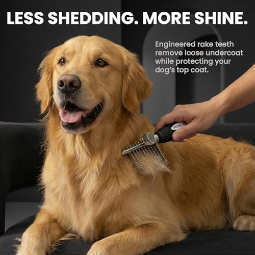 Poodle Dematting Fur Rake Comb Brush for Dogs and Cats