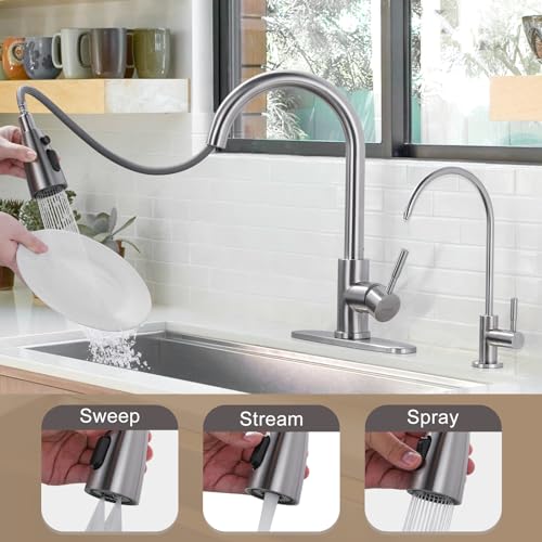 Kitchen Faucet and Water Filter Faucet Combo