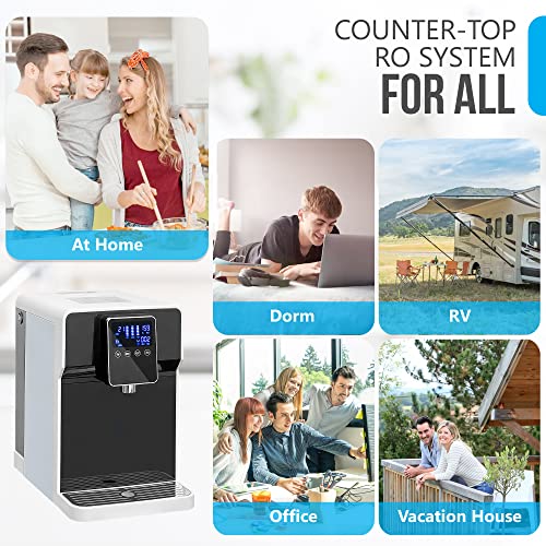 Countertop Reverse Osmosis Water Purifying Dispenser