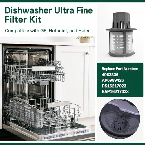 WD12X25995 Dishwasher Ultra Fine Filter and Basket Assembly PS16217023 Part