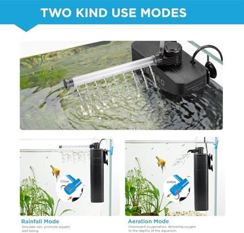 Internal Fish Tank Filter with 5W UV Light