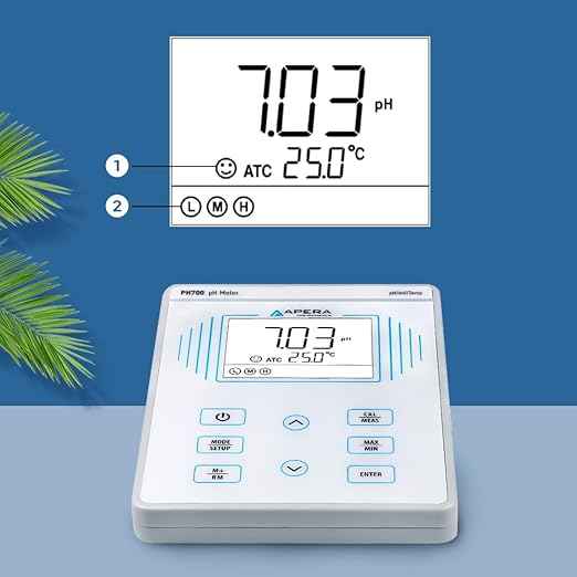 Apera Instruments PH700-MS Benchtop Lab pH Meter for Micro-Volume (>15 Micro liters) Water Solution Samples and/or Biological Samples