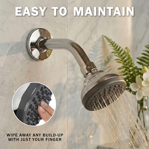 Pressure Boosting Shower Head