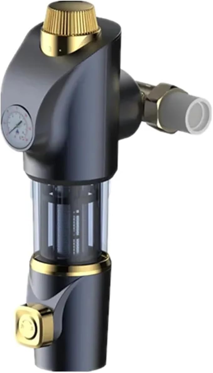 Automatic Flushing Backwash Prefilter Spin Down Sediment Water Filter Central Whole House Purifier System(Water filter)