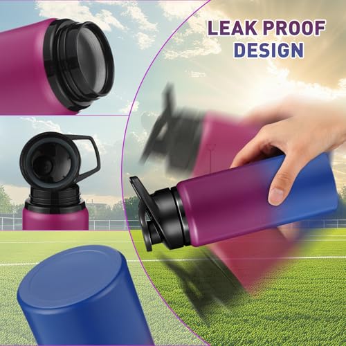 10 Pcs Aluminum Water Bottles (10 Count)
