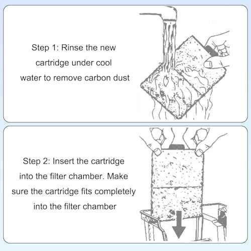 5pcs Filter Cartridges Compatible with Topfin Top Fin EF