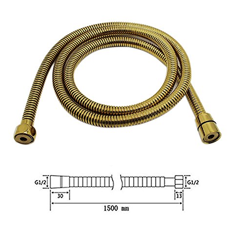 Vintage Handheld Shower Head with 59" Flexible Hose