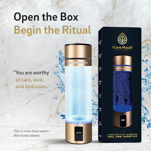 Portable Hydrogen Water Bottle Generator