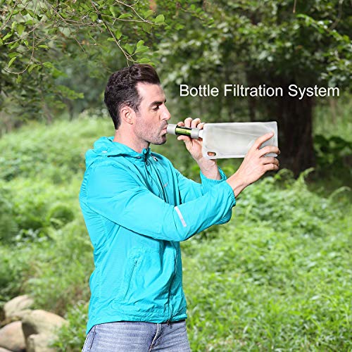 Gravity Water Filter Straw