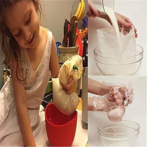 200 Micron Premium Fine Mesh Food Grade Nut Milk Bag for Almond Milk