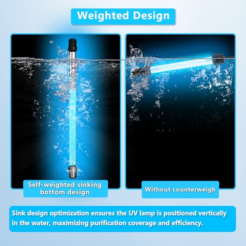 55W Pond UV Light for 500