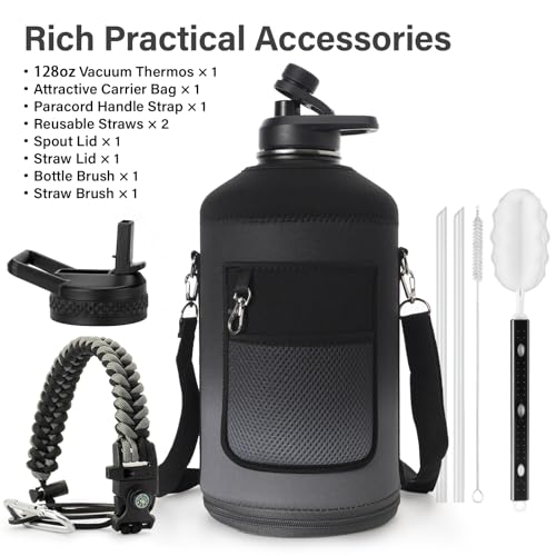 1 Gallon Water Bottle Insulated