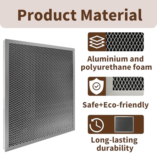 2 Pack 5443 MERV 8 Dehumidifier Filters Compatible with Aprilaire Whole