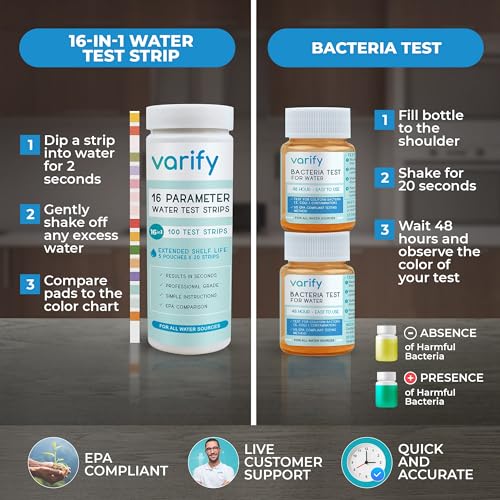 17in1 Complete Drinking Water Test Kit (100 Count)