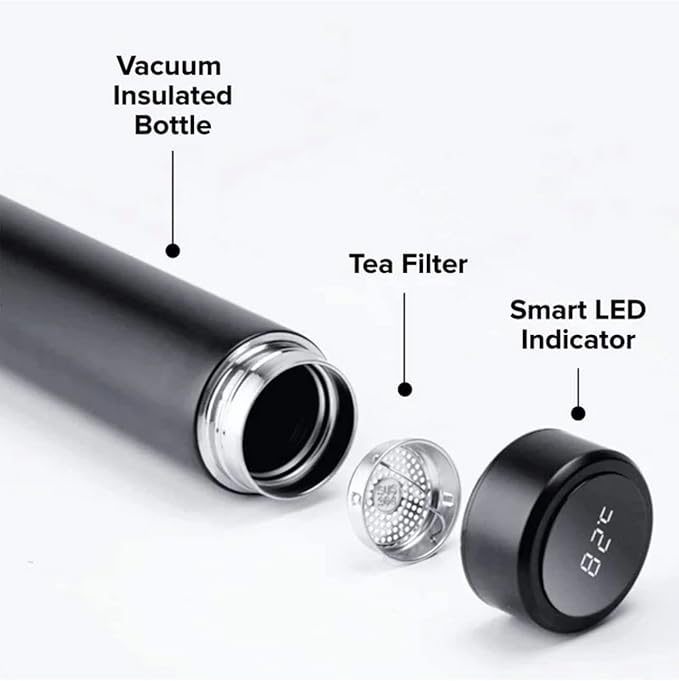 Smart Water Bottle Led Digital Temperature dispaly Vacuum Flask