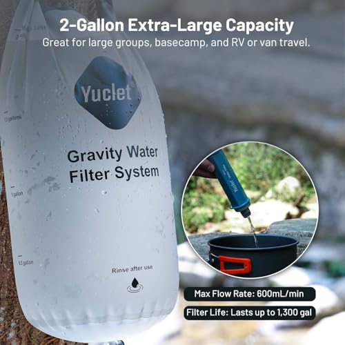 Gravity Water Filter System w