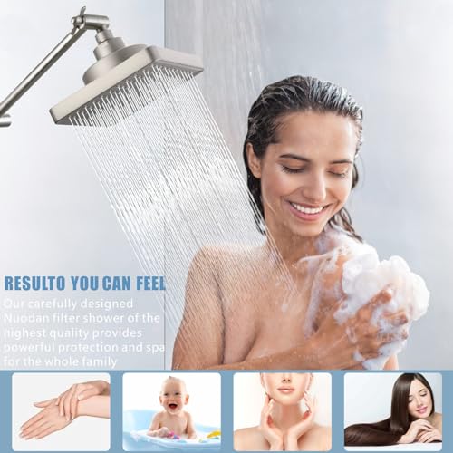High Pressure Rain Shower Head with Filtered