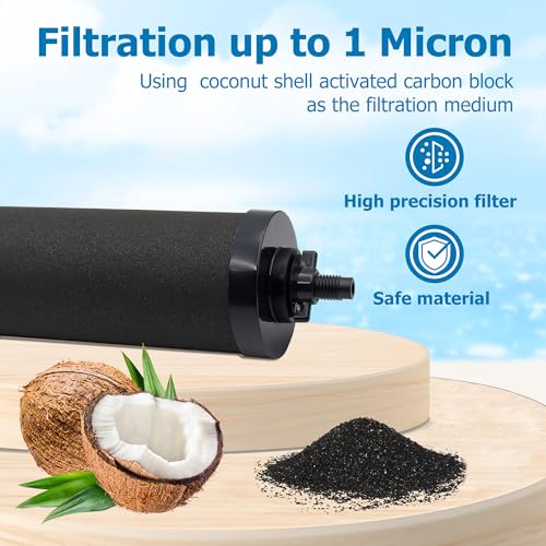 Water Filter Replacement for Berkey® BB9 (4 Count)