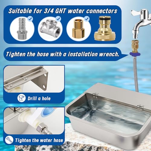 2.5 Gallon Automatic Dog Water Dispenser