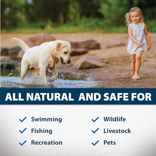 PondClear Liquid Bacteria Water Clarifier for Ponds & Lakes