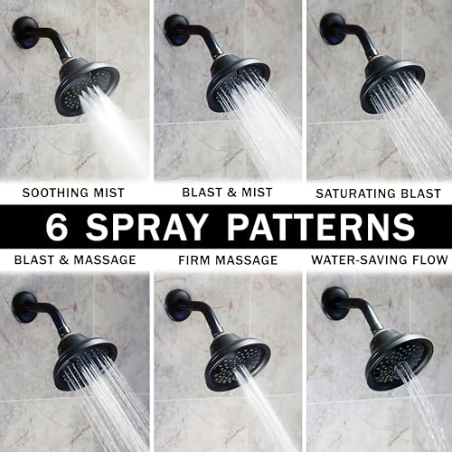 Massage Shower Head With Mist