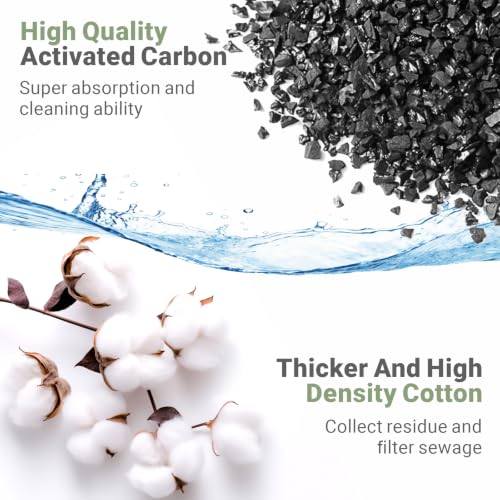 12 Pack Auqarium Filter Cartridges (12 Count)