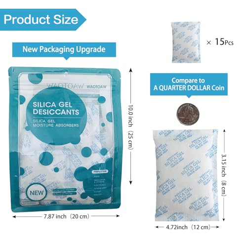 50g Silica Gel Desiccant Packets