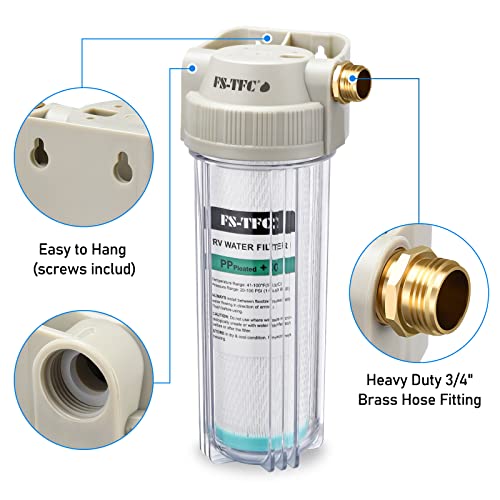 RV Water Filter System Reduces Bad Taste