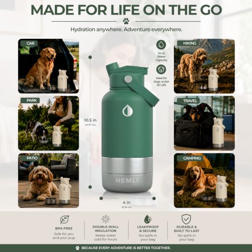 32 oz. Dog Water Bottle