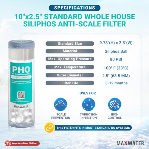 10" inch 1 Stage Whole House Standard Anti