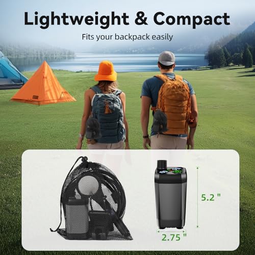 Portable Camping Shower with Heater