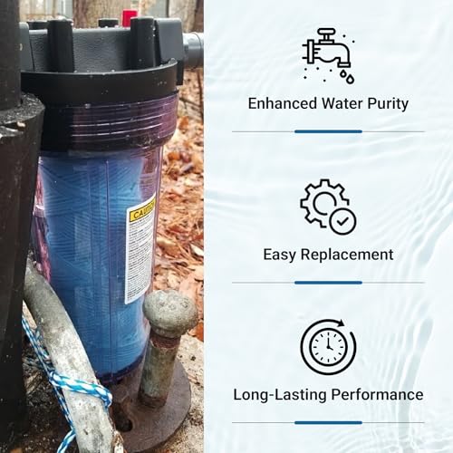 The Sulfur Eliminator Iron Buster Replacement Well Water Filter