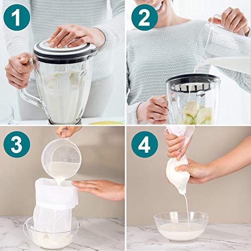 6 Pack Nut Milk Bags
