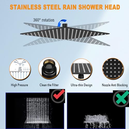 Filtered Rain Shower Head