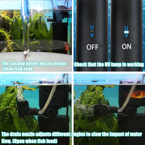 200GPH Aquarium Filter