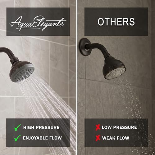 Pressure Boosting Shower Head