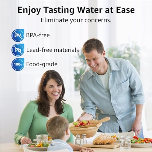 Pitcher Water Filter Replacement for Brita® Filters (4 Count)