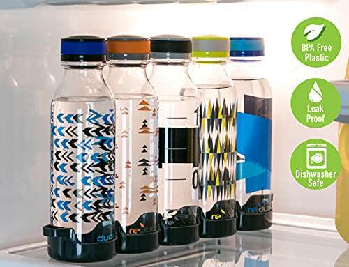 WaterWeek 14 oz Tritan Reusable Water Bottles (5 Count)