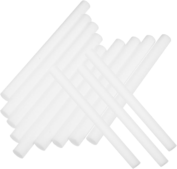 50pcs Cotton Diffuser Sticks Quick Absorbent Replacement Refills for Humidifiers and Essential Oil Diffusers for Home and Spa Settings - AquaVibe