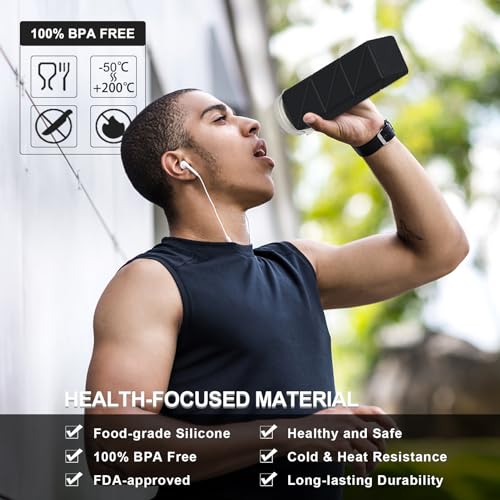 Collapsible Water Bottles 2 Pack (2 Count)